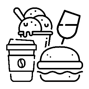 Cafe bars and Wineries